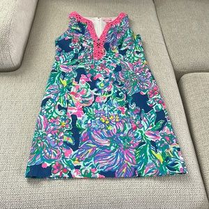 Lilly Pulitzer multicolor size 2 shift dress